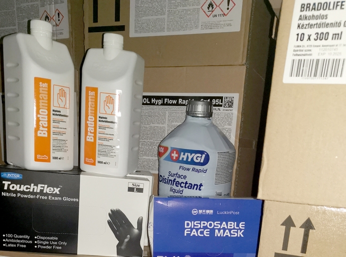 Védőfelszerelések a dolgozóknak