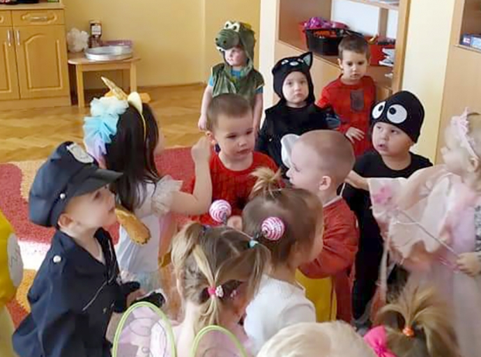 Farsang a Bölcsődében