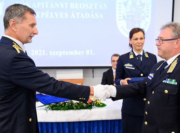 Szerencsen volt rendőrkapitány az új főkapitány