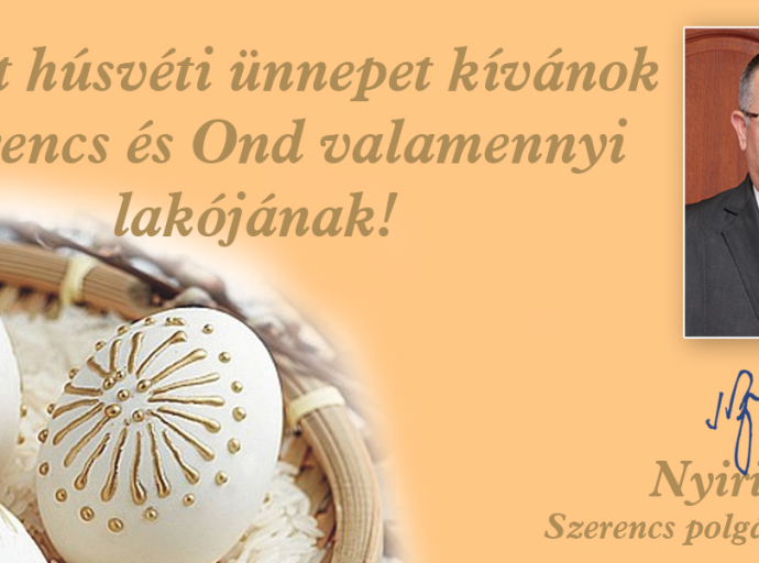 Polgármester húsvéti jókívánság!