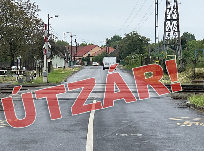 Figyelem! Teljes- és félpályás útzár!