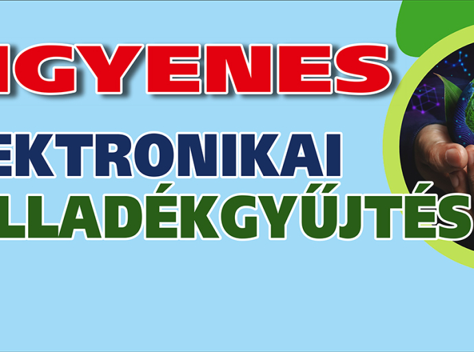 Ingyenes elektronikai hulladékgyűjtés MEGHOSSZABBÍTVA!