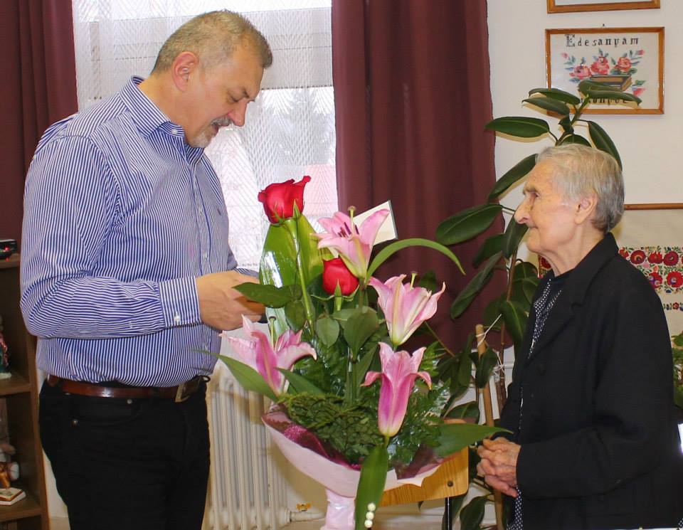 Bartek Lajosné 95 éves